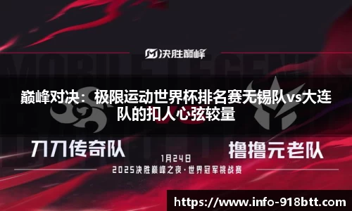 巅峰对决：极限运动世界杯排名赛无锡队vs大连队的扣人心弦较量